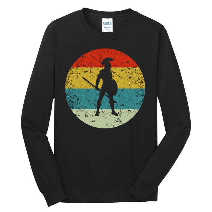 Retro Vintage Sparta Tall Long Sleeve T-Shirt