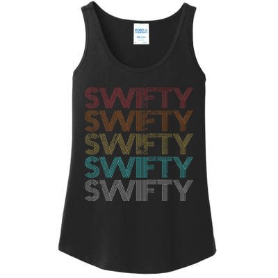 Retro Vintage Swifty Ladies Essential Tank