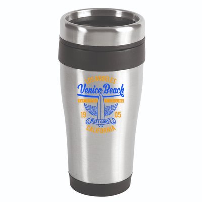 Retro Vintage Surf Venice Beach California 16oz Travel Tumbler