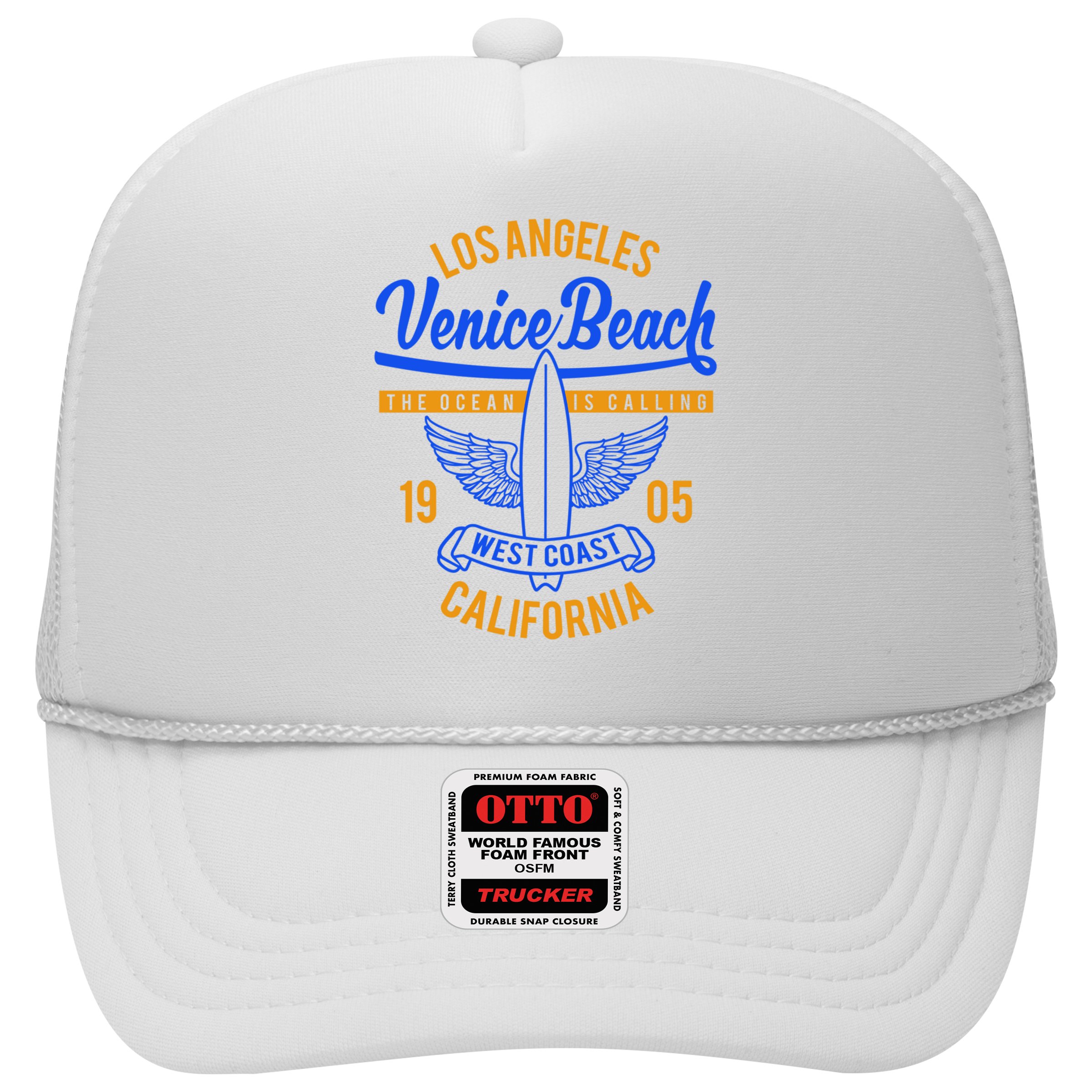 Retro Vintage Surf Venice Beach California Hat