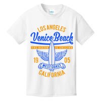 Retro Vintage Surf Venice Beach California Kids T-Shirt