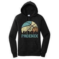 Retro Vintage Sunset Arizona State Phoenix Basketball Women's Pullover Hoodie