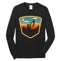 Retro Vintage Sporting Trap Clay Lover Skeet Clay Shooting Tall Long Sleeve T-Shirt