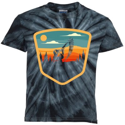 Retro Vintage Sporting Trap Clay Lover Skeet Clay Shooting Kids Tie-Dye T-Shirt