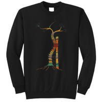 Retro Vibe Scoliosis Surgery For Scoliosis Warriors Tall Sweatshirt