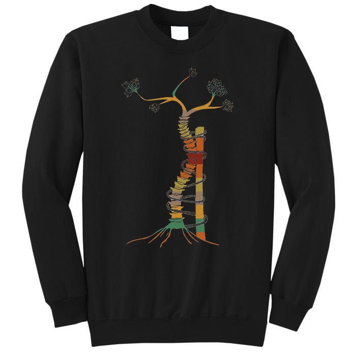 Retro Vibe Scoliosis Surgery For Scoliosis Warriors Tall Sweatshirt