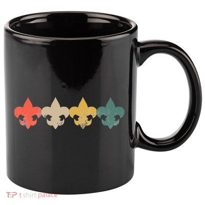 Retro Vintage Scout Scouts 11oz C Handle Ceramic Mug
