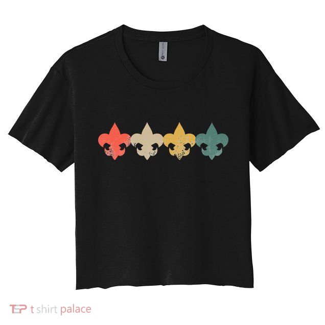 Retro Vintage Scout Scouts Crop Top