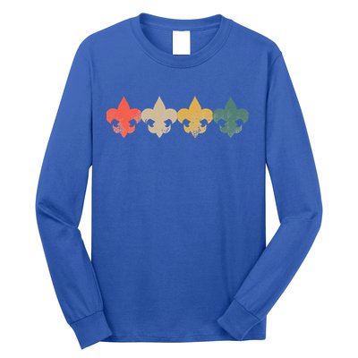 Retro Vintage Scout Scouts Long Sleeve Shirt
