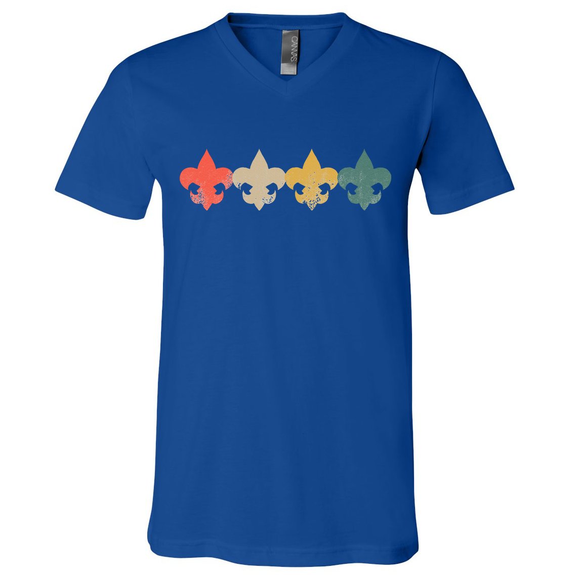 Retro Vintage Scout Scouts V-Neck T-Shirt