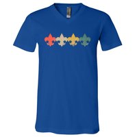 Retro Vintage Scout Scouts V-Neck T-Shirt