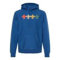 Retro Vintage Scout Scouts Premium Hoodie