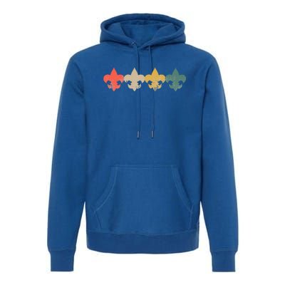 Retro Vintage Scout Scouts Premium Hoodie