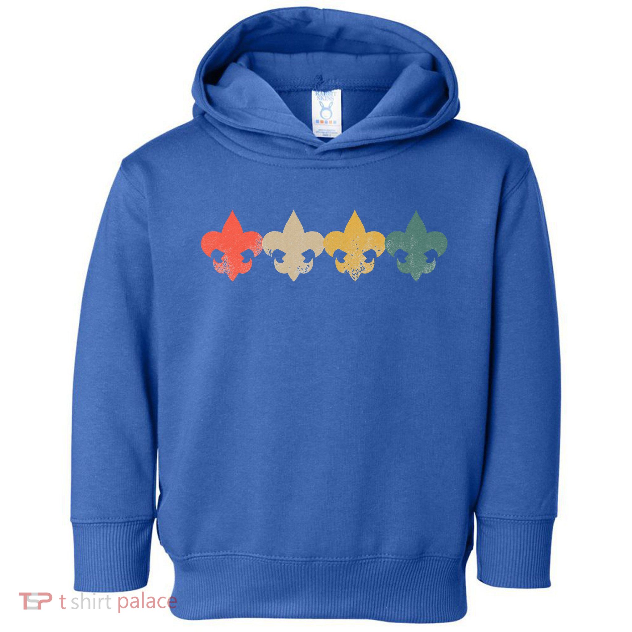 Retro Vintage Scout Scouts Toddler Hoodie