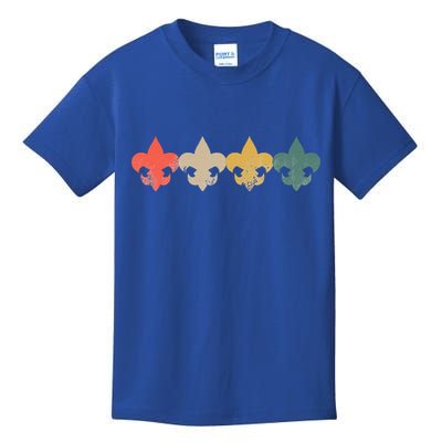 Retro Vintage Scout Scouts Kids T-Shirt