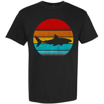 Retro Vintage Shark Garment-Dyed Heavyweight T-Shirt
