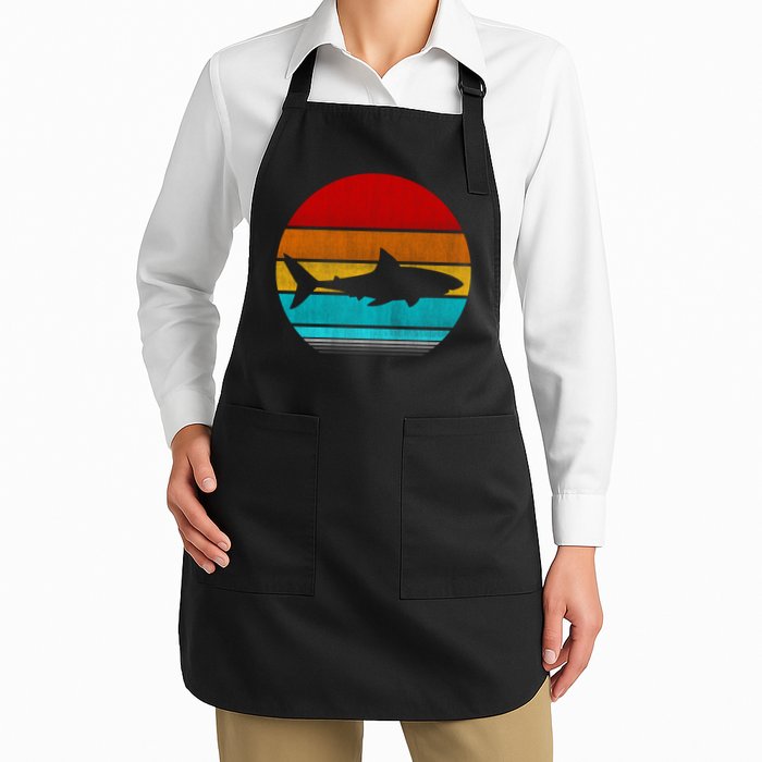 Retro Vintage Shark Apron