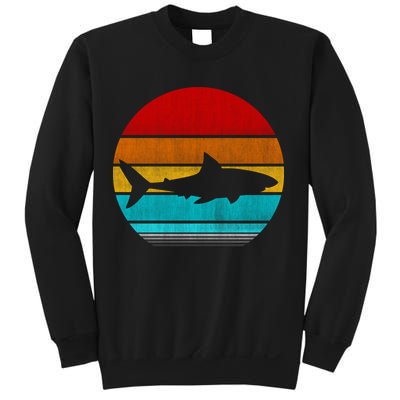 Retro Vintage Shark Sweatshirt