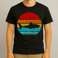Retro Vintage Shark T-Shirt