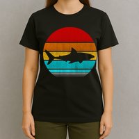 Retro Vintage Shark T-Shirt