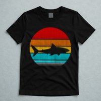 Retro Vintage Shark T-Shirt
