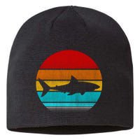 Retro Vintage Shark Sustainable Beanie