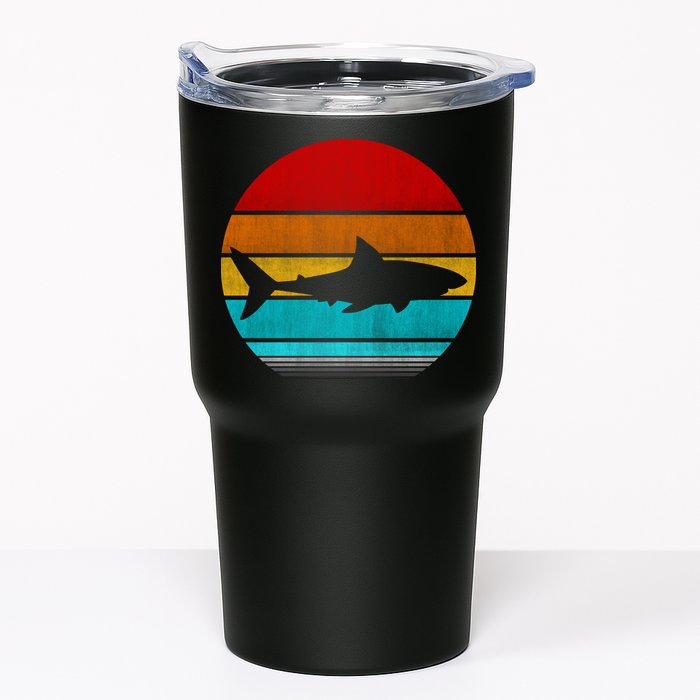 Retro Vintage Shark Tumbler