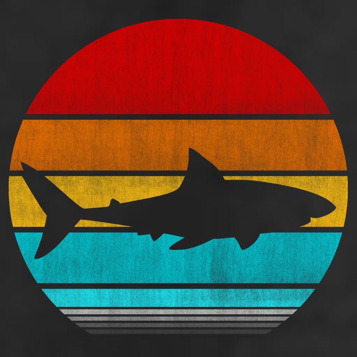 Retro Vintage Shark Tumbler