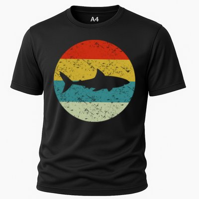 Retro Vintage Shark Performance Shirt