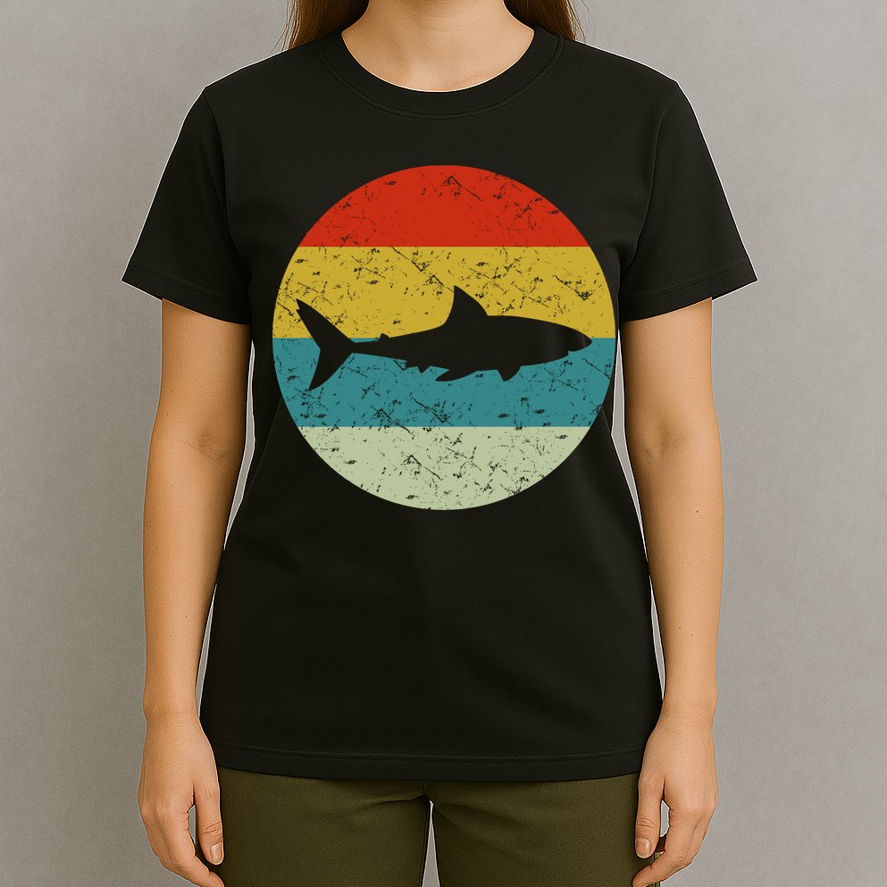 Retro Vintage Shark T-Shirt