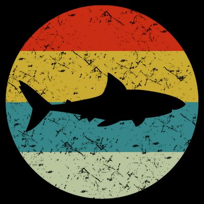 Retro Vintage Shark T-Shirt
