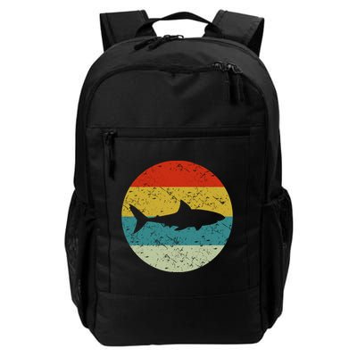 Retro Vintage Shark Daily Commute Backpack