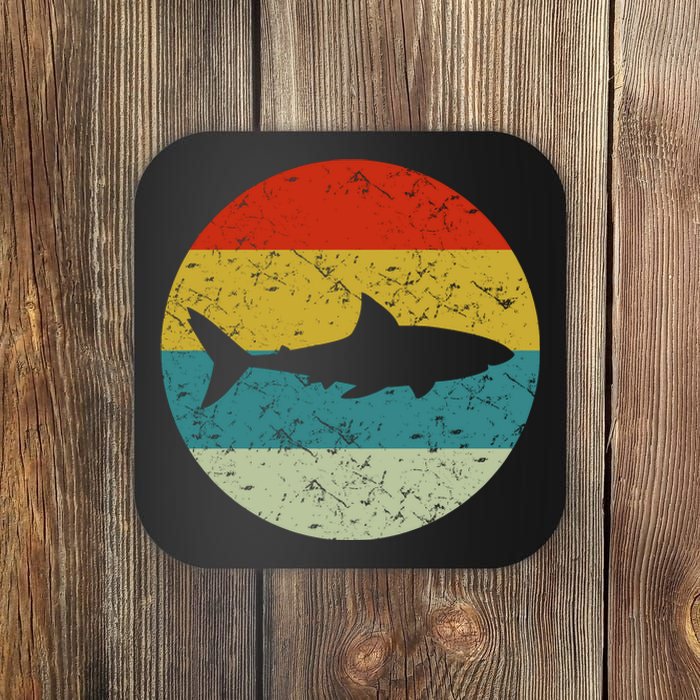 Retro Vintage Shark Coaster