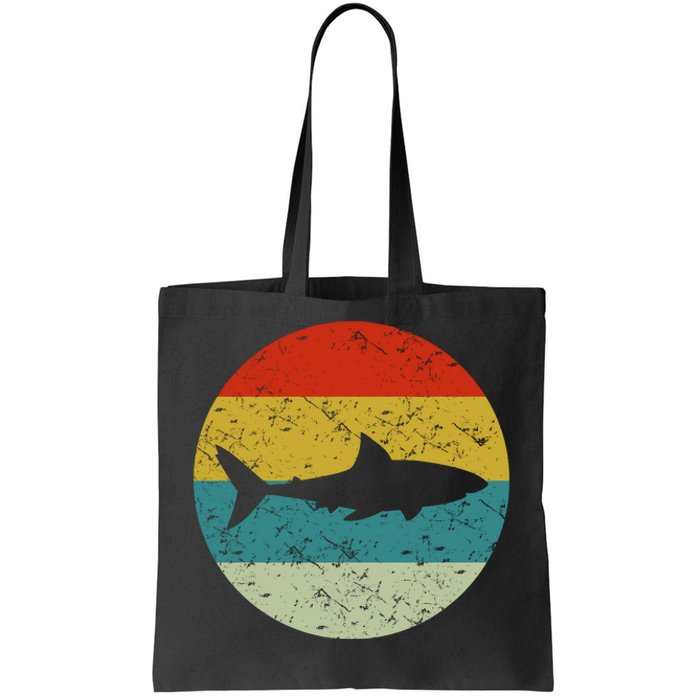 Retro Vintage Shark Tote Bag