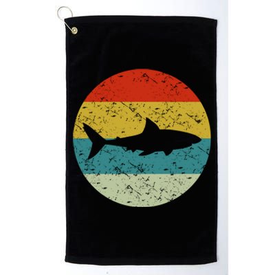 Retro Vintage Shark Platinum Collection Golf Towel