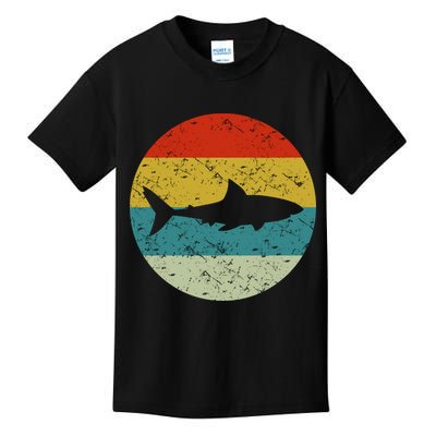 Retro Vintage Shark Kids T-Shirt