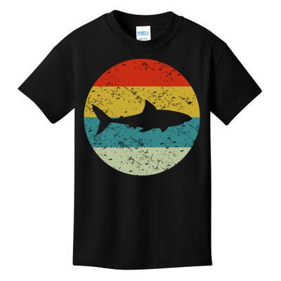 Retro Vintage Shark Kids T-Shirt