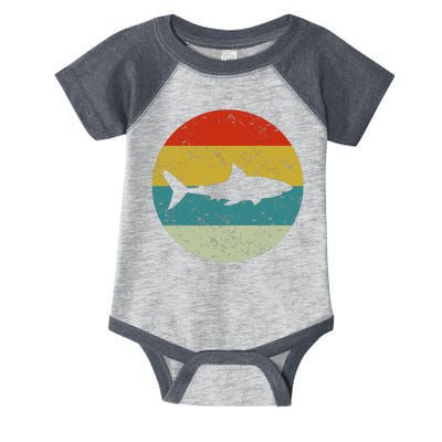 Retro Vintage Shark Infant Baby Jersey Bodysuit