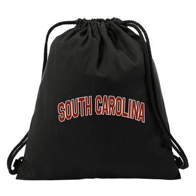 Retro Vintage South Carolina State South Carolina Varsity Cute Gift Drawstring Bag