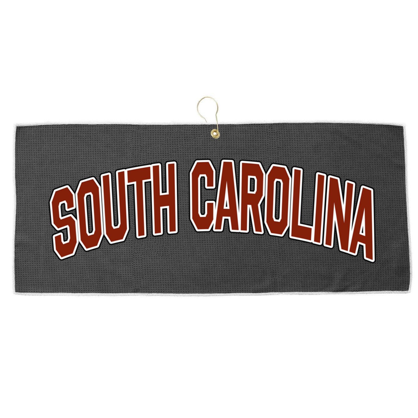 Retro Vintage South Carolina State South Carolina Varsity Cute Gift Large Microfiber Waffle Golf Towel