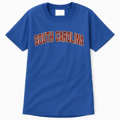 Retro Vintage South Carolina State South Carolina Varsity Cute Gift Tall T-Shirt