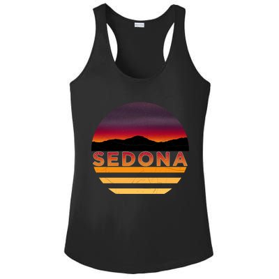 Retro Vintage Sedona Arizona Az Sunset Great Gift Ladies PosiCharge Competitor Racerback Tank