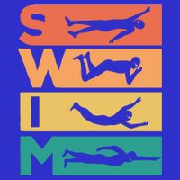 Retro Vintage Swimming Gift For Swimmers Cool Gift Tall T-Shirt