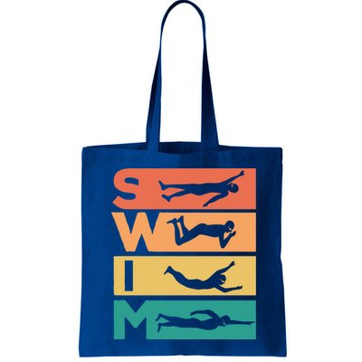 Retro Vintage Swimming Gift For Swimmers Cool Gift Bag