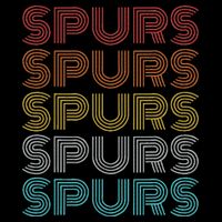 Retro Vintage Spurs Visor