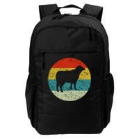 Retro Vintage Sheep Daily Commute Backpack