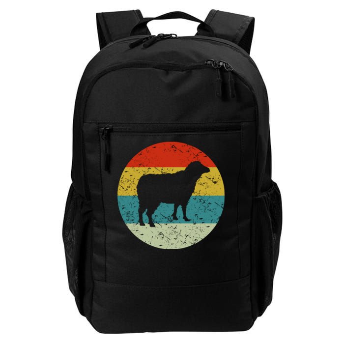 Retro Vintage Sheep Daily Commute Backpack