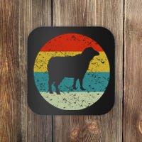 Retro Vintage Sheep Coaster