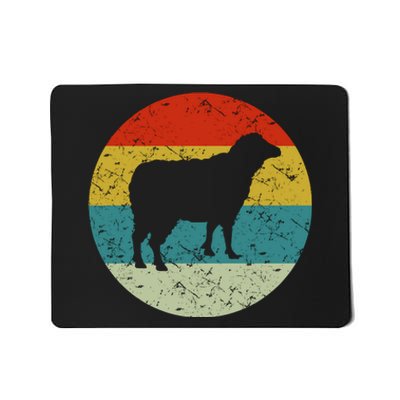 Retro Vintage Sheep Mousepad