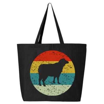 Retro Vintage Sheep 25L Jumbo Tote